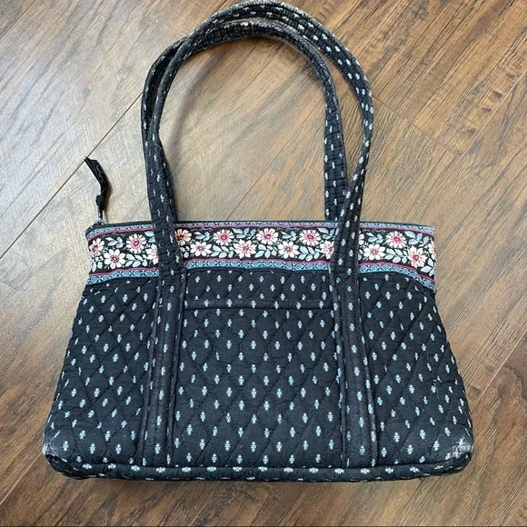 Vera Bradley Bags Vera Bradley Alpine Black Tote Poshmark